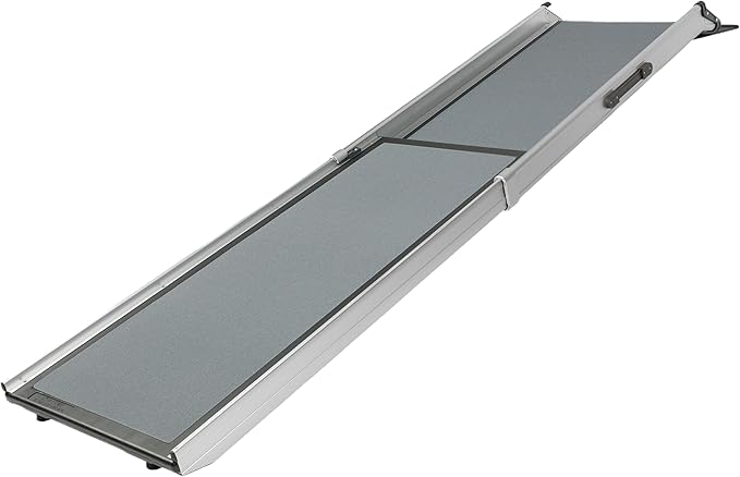 PetSafe Happy Ride Compact Telescoping Dog Ramp - Portable Pet Ramp for Cars, Trucks & SUVs with Adjustable Sizing - Non-Slip Design - Lightweight Pet Mobility Assistance