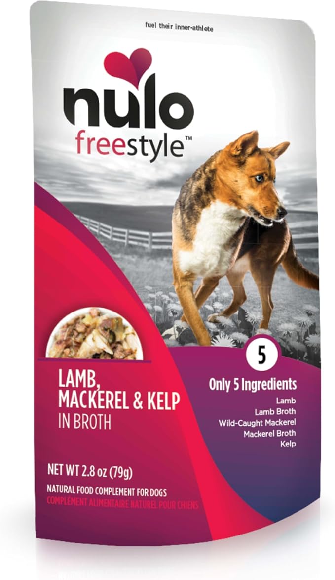 Nulo Freestyle Puppy & Dog Wet Dog Food Topper, Premium All Natural Grain-Free, Real Meat Dog Food Topper with High Animal-Based Protein and Only 5 or Less Ingredients with No Additives