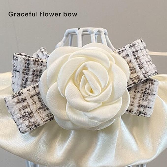 Elegant Lace Cat Collar with Cute Bow,Kitty Necklace with Bow Tie and Flower,Pet Lace Bib Collar with Cute Bow,Cat Princess Costumes,White,1 Piece