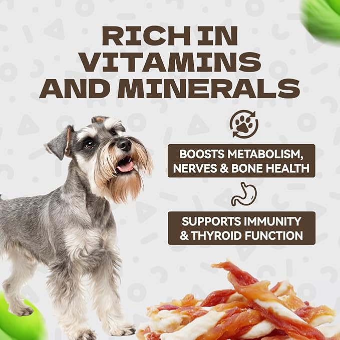 Triple Flavor Dog Jerky Treats, Real Chicken Duck and Cod Twist Strips Dog Training Treats Snacks Healthy Rawhide-Free Chews for Small Medium Large Breeds 10.54oz