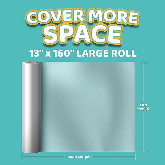 Mimi&Bubu [0.2 mm Extra-Thick BPA-Free] Anti Scratch Furniture Protector(160" x 13"), Single-Sided Sticky Couch Protector for Cats and Dogs, Couch Corner Guard from Claws, Cat Scratch Deterrent Tape