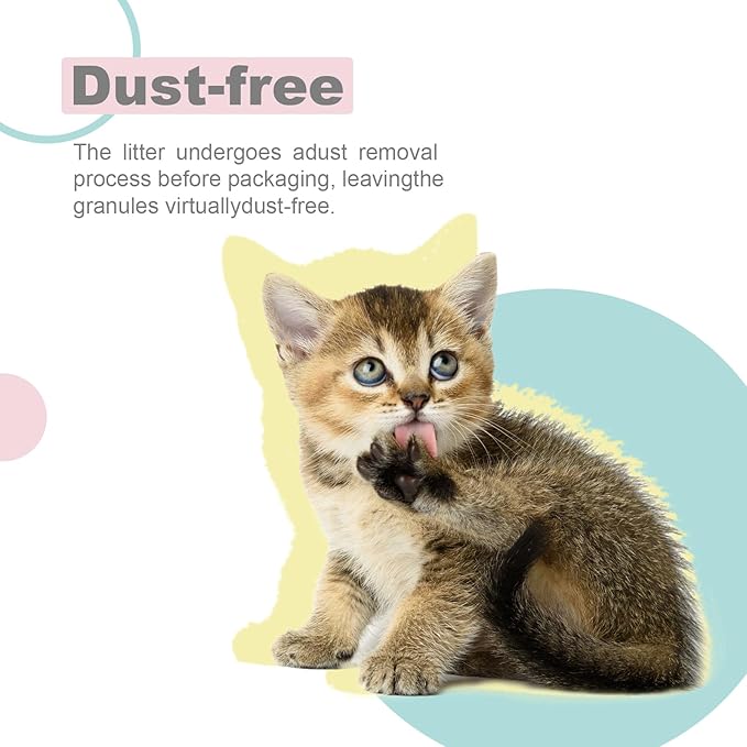 Cat Litter Pellets 18 lbs, Generic Litter Pellets Refills Exclusively for Dual-Layer Litter Box Systems, Dehydrating Pellets, Zeolite, Long-Lasting Odor Control Non-climping Litter