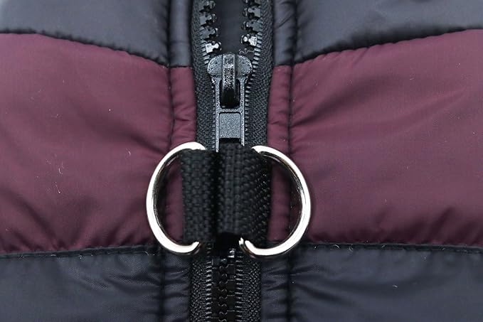 Small Dog Coats Warm Winter Jackets for Small Medium Dogs Puppy Cold Weather Coat Pet Clothes, Brown, Large