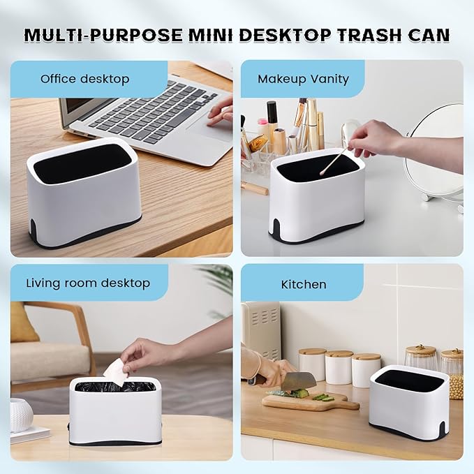 Litter Scoop Holder with Clean Kit,2-in-1 Mini Broom & Dustpan for Scattered Litter Food & Counter Trash,Cleaning Brush for Litter Box, Corners & Crevices with Built-in Tweezers to Remove Hair & Clogs