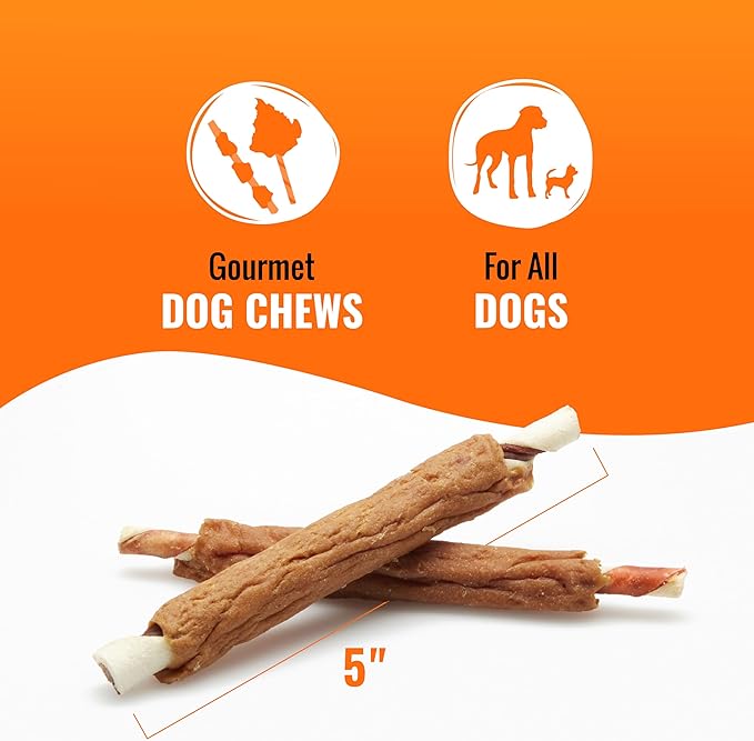 Good ‘n’ Fun Triple Flavor Ribs Chews for All Dogs, 4 Ounces, Treat Your Dog to Long-Lasting Chews Made with Beef Hide, Chicken and Pork Hide