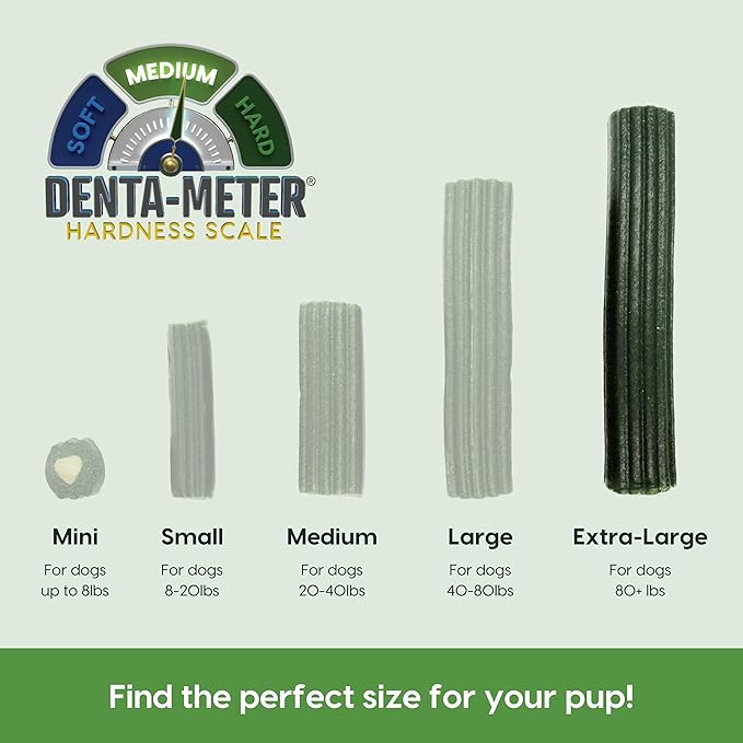 Ark Naturals Brushless Toothpaste, Dog Dental Chews for Extra Large Breeds, Freshens Breath, Unique Texture Helps Reduce Plaque & Tartar, 24oz, 6 Pack