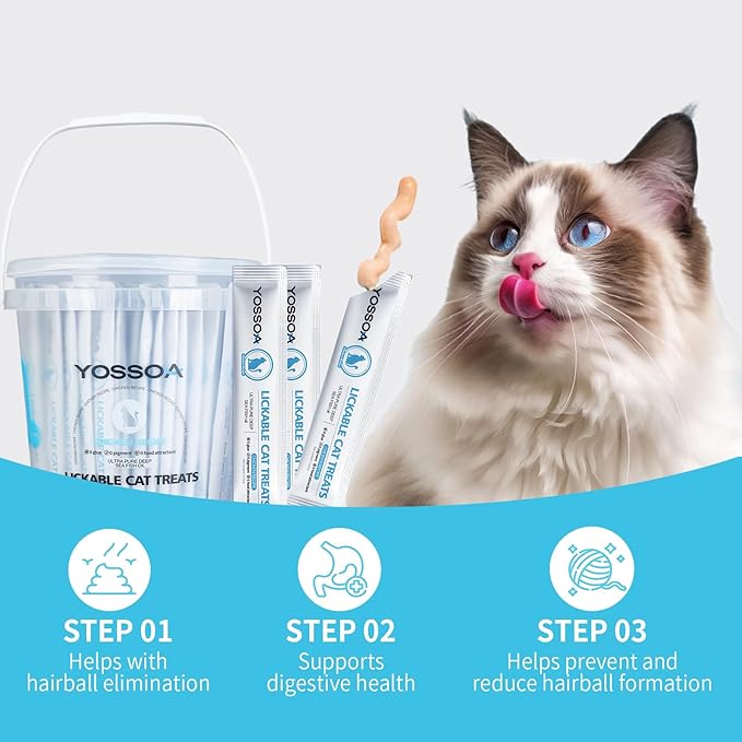 100Tubes Squeeze Stick Lickable Treats for Dogs & Cats Squeezable Creamy Purée Cat Snack Chicken Lickable with Multivitamin Creamy Puree Cat Treats No Added Fillers, No Added Preservatives