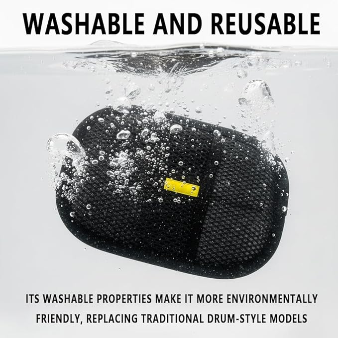 Pet Hair Removal Glove for Dogs & Cats, Reusable Electrostatic Glove for Clothes, Couch,Carpets,Car Seat, Individually Wrapped 1 Pack Black, L