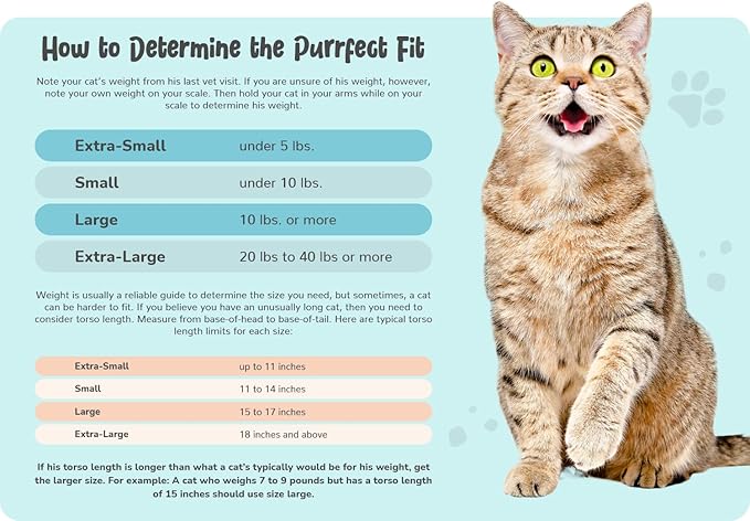 Cat-in-the-Bag Cozy Comfort Carrier - Small Green Cat Carrier, Cat Holder for Cutting Nails, & Cat Carrier Pouch for Vet Visits, Medication Administration, Dental Care, & Travel