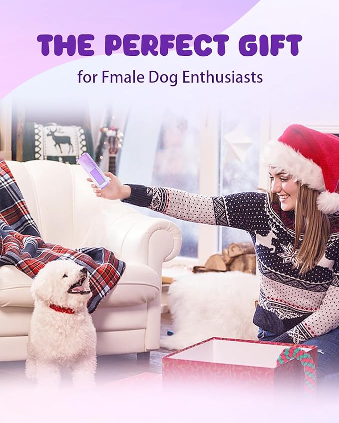 Dog Bark Deterrent Devices with 23FT Range – Ultrasonic Bark Control for Small Medium Large Dogs, Safe & Effective Portable Anti Barking Device for Women Indoor Outdoor Use