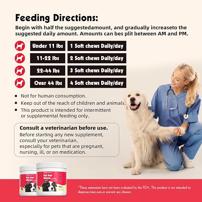 Collagen for Dogs - (90 Chews) - Beef|Flavor Itchy Skin & Allergies | Itch Relief for Dogs, Reduces Shedding & Supports Joint Health | with Probiotics, Omega 3 EPA DHA