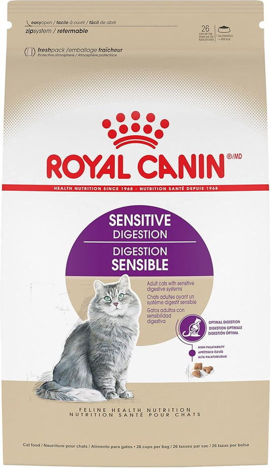 Royal Canin Adult Cat Sensitive Digestion Dry Adult Cat Food, 15 lb bag