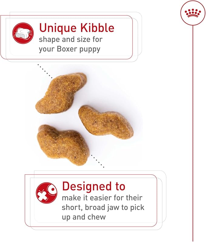 Royal Canin Breed Health Nutrition Boxer Puppy Dry Dog Food, 30 lb Bag