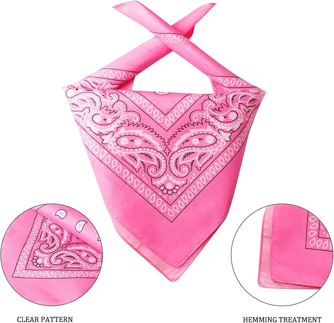 Yewong Pet Pink Cowboy Hat Costume Accessory Set Dog Cat Size Pink Cowgirl Princess Hat with Crown Tiara Bandana/Scarf for Cat Puppy Western Costume Daily Wearing Photo Props (Set A)