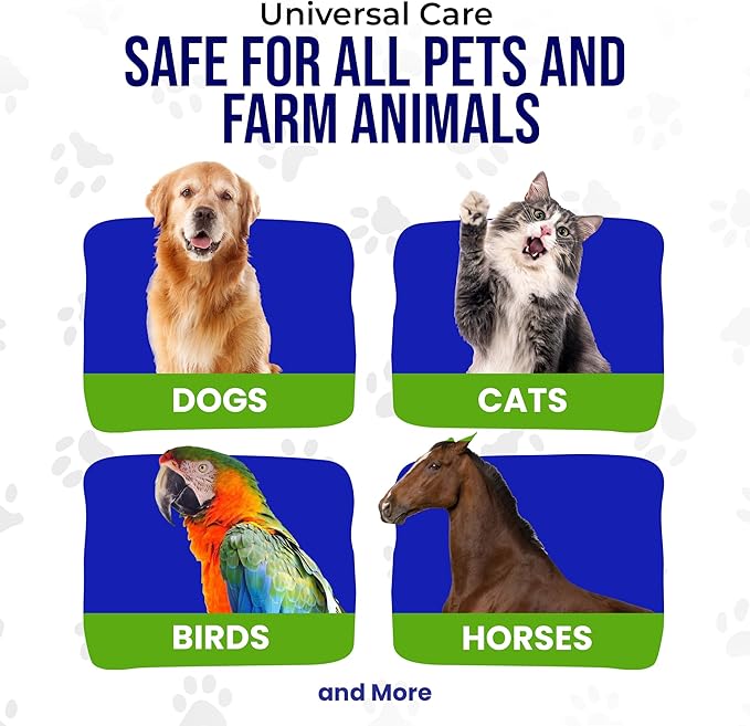 Colloidal Silver Spray for Dogs, Cats, Horses & Birds - 20 PPM Effective Wound Care, Hot Spot Treatment, Skin Relief & Immune Support - All-Natural Pet Silver Spray (16 Oz)