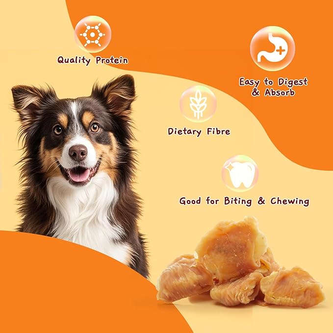 Jungle Calling Chicken Wrapped Banana Dog Treats – Healthy Low-Fat, Grain-Free Training Snacks with Natural Fiber for Small and Medium Dogs, 10.6 oz