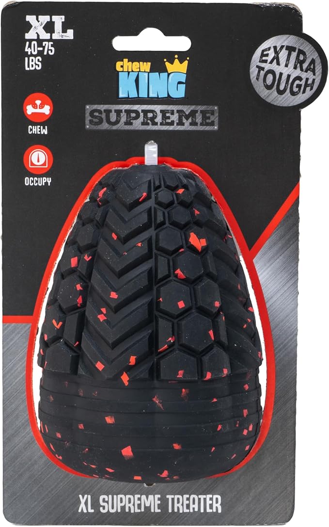 Chew King by Mammoth Supreme Dog Toy Collection, XL Supreme Treater