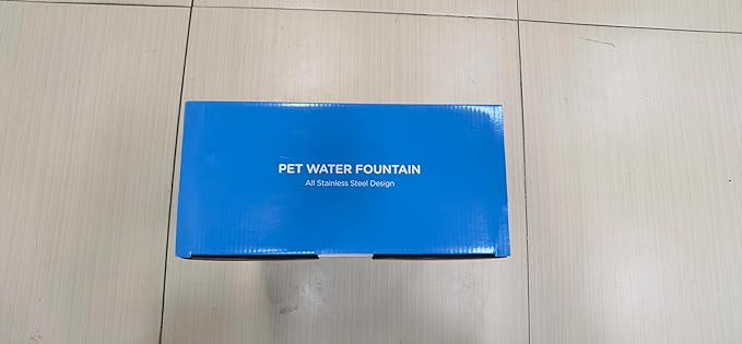 Dog Water Fountain for Large Dogs: 7L/236oz/1.8G Dog Fountain Stainless Steel - Big Cat Drinking Fountain Indoor - Super Quiet Water Fountain for Dogs Inside - for Large Dog Cats & Multi-Pet Home