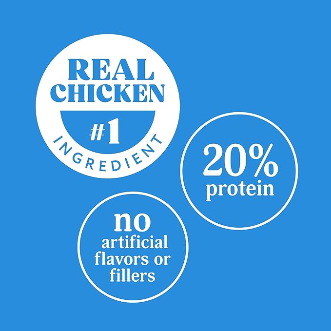 Milo's Kitchen Homestyle Dog Treats, Chicken Meatballs, 28 Ounce, High Protein, No Artificial Flavors