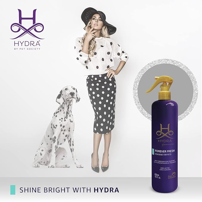 Hydra Forever Fresh Pet Cologne, Finishing Cologne for Dogs and Cats, Grooming Spray, 15 FL. OZ