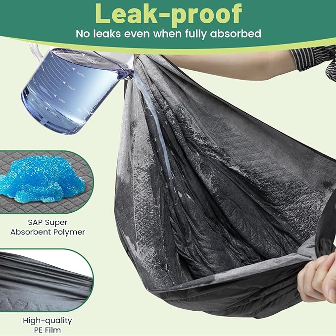 Gimars XL 28"x34" 6-Layer Ultra Abolsorbent Charcoal Pee Pads for Dogs, Leak-Proof Carbon Dog Puppy Pads, Odor-Control & Quick Dry Dog Training Pads 30 Counts