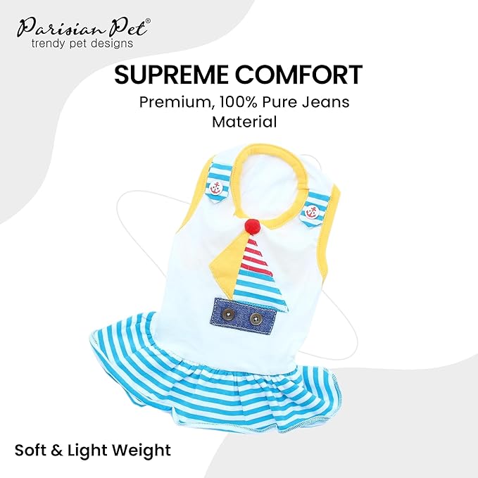 Parisian Pet Boat Dog Dress