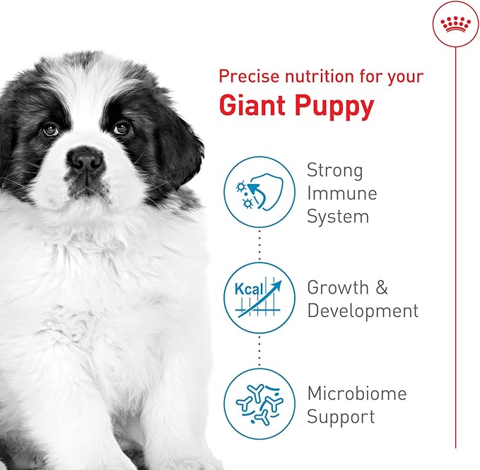 Royal Canin Size Health Nutrition Giant Puppy Dry Dog Food, 30 lb Bag