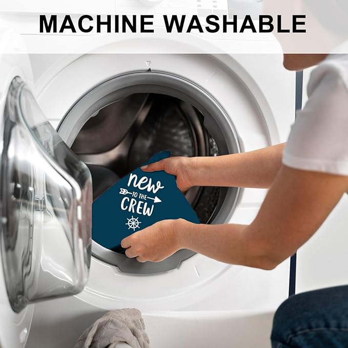 New to The Crew Dog Bandana New Puppy Announcement Gender Reveal Gift for New Owners Puppy Bandana Dog Owner Gifts Soft Triangle Bibs Scarf Accessories for Small Medium Dogs Pets (Blue)