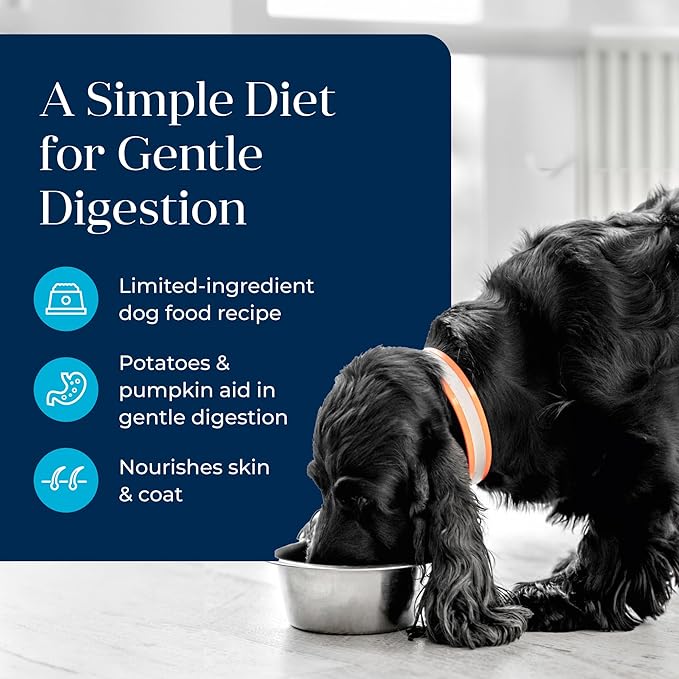 Blue Buffalo Basics Grain-Free Adult Wet Dog Food, Skin & Stomach Care, Limited Ingredient Diet, Whitefish Recipe, 12.5-oz. Can, 12 Count