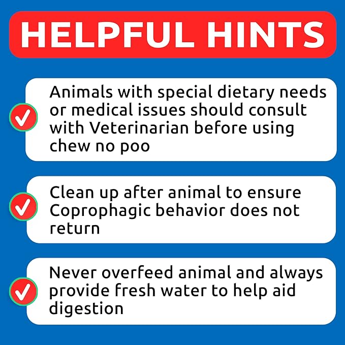 No Poo Chews for Dogs - Coprophagia & Stool Eating Deterrent with Probiotics, Digestive Enzymes & Breath Aid Support - Stop Dog Poop Eating - Made in USA - 120Ct
