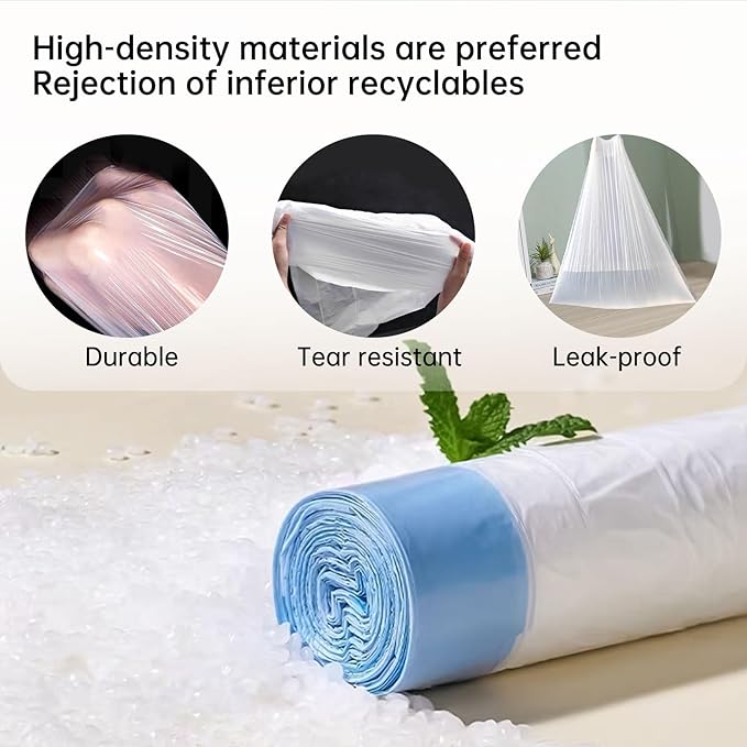 60 Count Self Cleaning Cat Litter Box Bags Compatible with PetCove, Kitty Liners Poop Bags & Waste Bags for Automatic Cat Litter Box, Ultimate Odor Control, Leak Proof