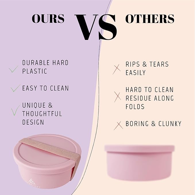 AVERYDAY 50 Oz Travel Dog Bowls with Lids, 2-in-1 Portable Pet Bowls for Food and Water, Leakproof Travel Dog Food & Water Bowl for Outdoor, Camping, Travel Dog Feeding Bowl, Daycare Pet Bowls