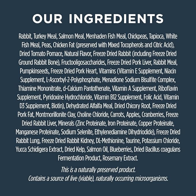 Instinct Raw Boost Indoor Health, Natural Dry Cat Food with Freeze Dried Pieces, Grain Free Recipe - Real Rabbit, 4.5 lb. Bag