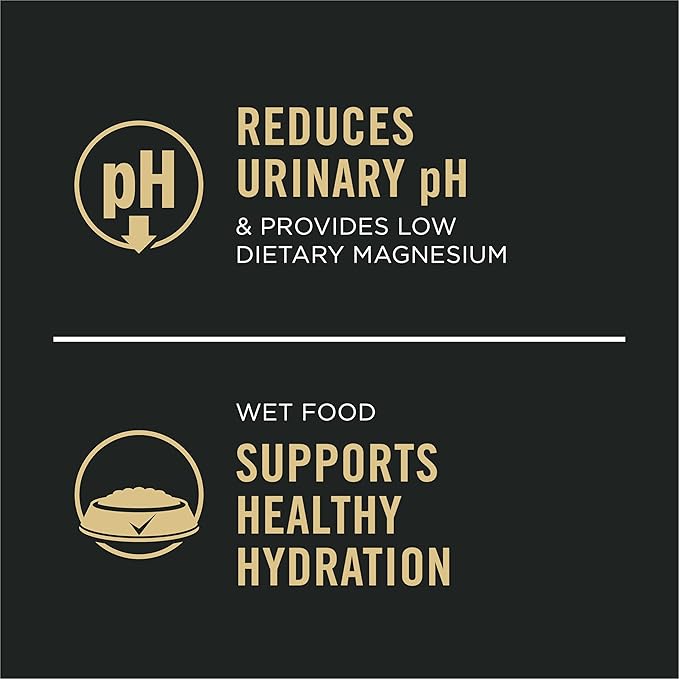 Purina Pro Plan Urinary Tract Health Beef and Chicken Entree Classic Cat Food - (Pack of 24) 5.5 oz. Cans