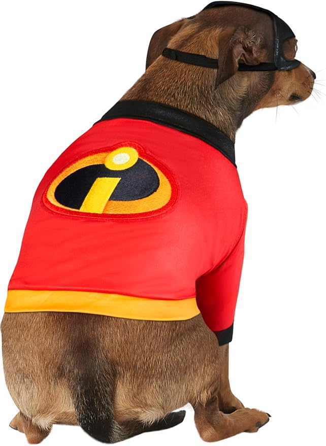 Disney The Incredibles: Pet Costume for For Dogs or Cats by Rubies, Medium