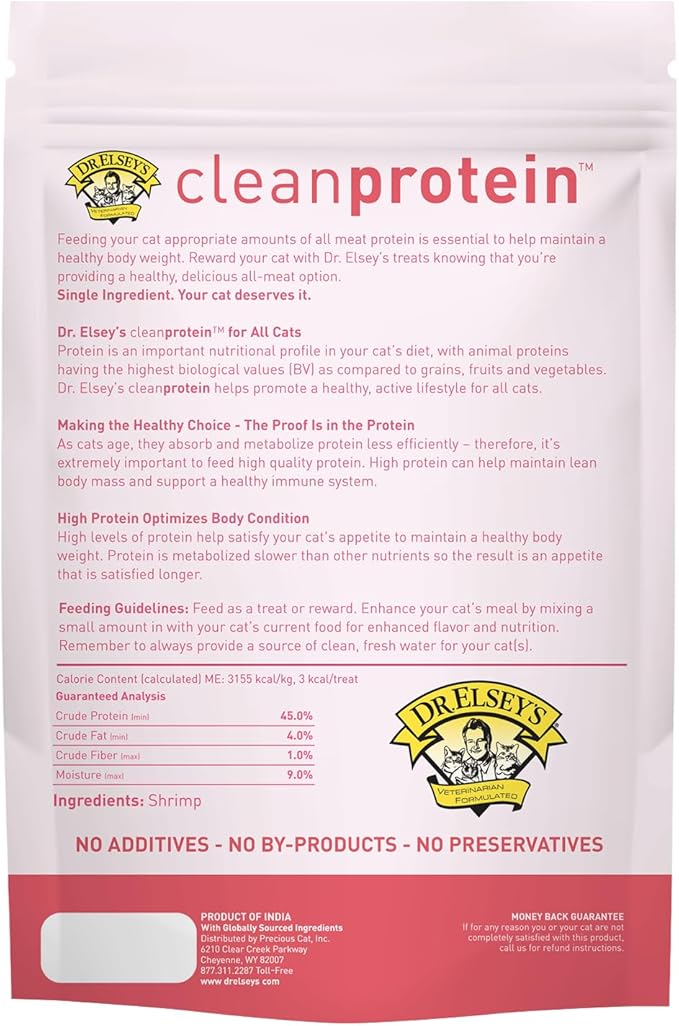 Dr. Elsey's Freeze-Dried Shrimp Cat Treats 0.5 oz. (Pack of 2)