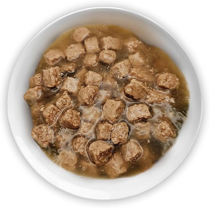 Scoochie Pet Products Chef Scoochie's Tender Seafood Chunks in Gravy Wet Cat Food - Easy Open Pop-Top Cans - Protein & Essential Nutrients - Gourmet Meal for Indoor & Outdoor Cats 12 Cans (14 oz e.)