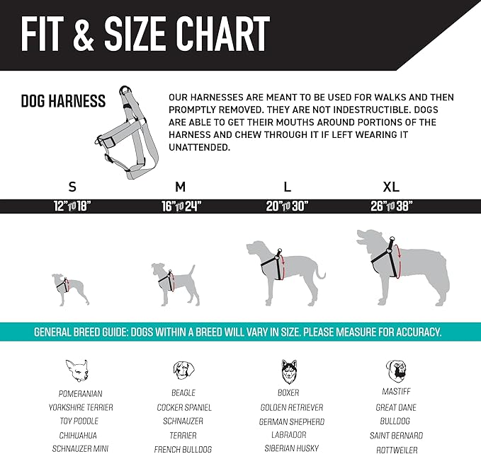 Wolfgang Heavy Duty Adjustable Dog Harness, Pull-Tested to Over 800 lbs for Walking & Training, WesternSky Print, X-Large