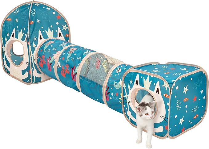Kitty City Ocean Cat Play Furniture, Play Combo