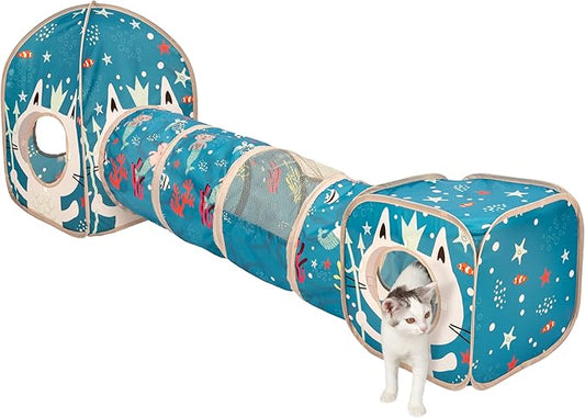 Kitty City Ocean Cat Play Furniture, Play Combo