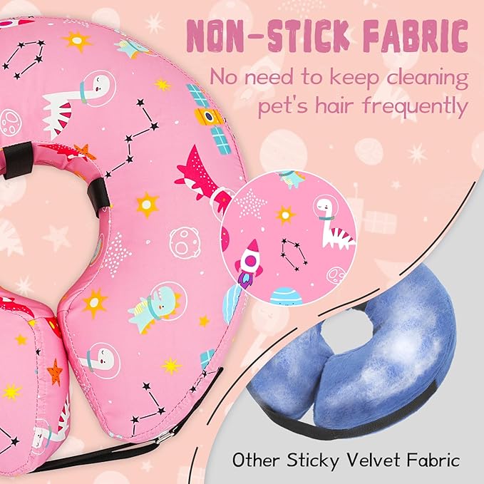 Inflatable Dog Cone Collar for After Surgery, Dog Donut Collar After Surgery, Soft Pet Cone for Small Medium Large Dogs to Stop Licking