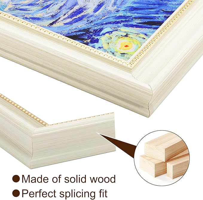 Texsens 3-in-1 Cat Scratcher Art Frame - Interactive Cat Bed & Scratching Pad with Painting Background - Eco-Friendly Decor & Furniture for Cats & Kittens(The Star Night)