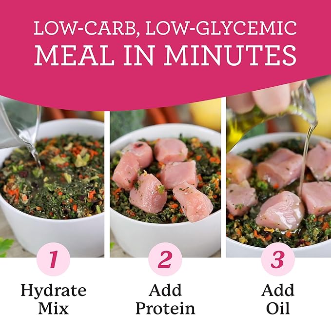 Dr. Harvey's Raw Vibrance Dog Food, Human Grade Dehydrated Base Mix for Dogs, Grain Free Raw Diet (3 Pounds)