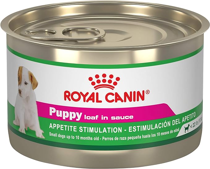 Royal Canin Canine Health Nutrition Puppy Loaf in Sauce Dog Food, 5.2 oz (Pack of 24)
