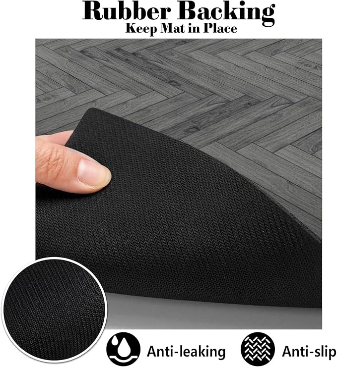 Dog Food Mats for Floors Absorbent, Pet Cat Food Mat - Quick Dry Dog Bowl Mats for Food and Water, Eco-Friendly Boho Pet Supplies