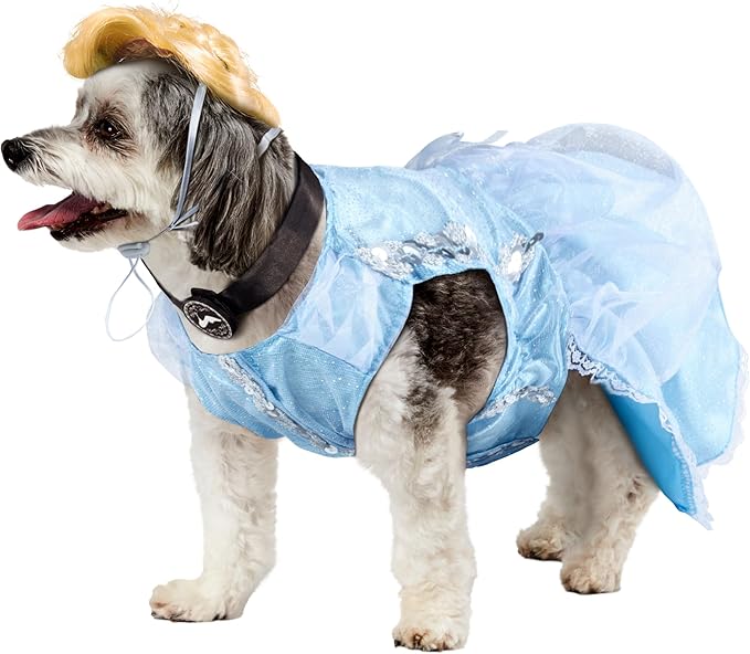 Disney Princesses: Cinderella Pet Costume for For Dogs or Cats by Rubies, XXXL