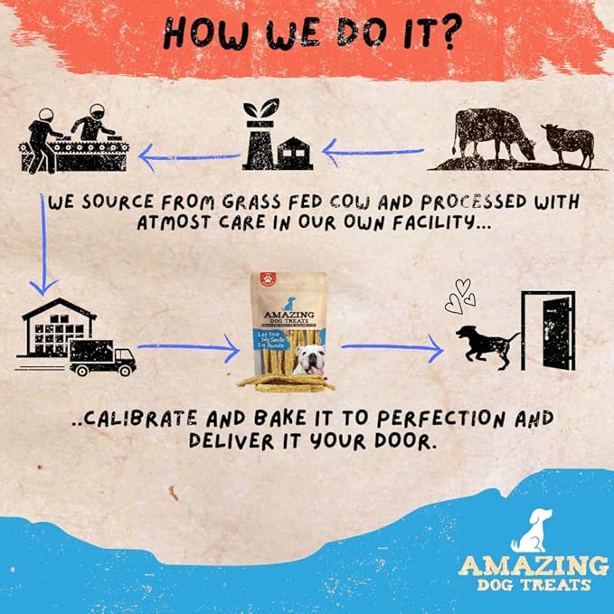 Amazing Dog Treats - Lamb Trachea (18-20 Count - 10 oz) - Trachea Dog Chews - Natural Source of Glucosamine & Chondroitin for Dogs - Lamb Dog Treats