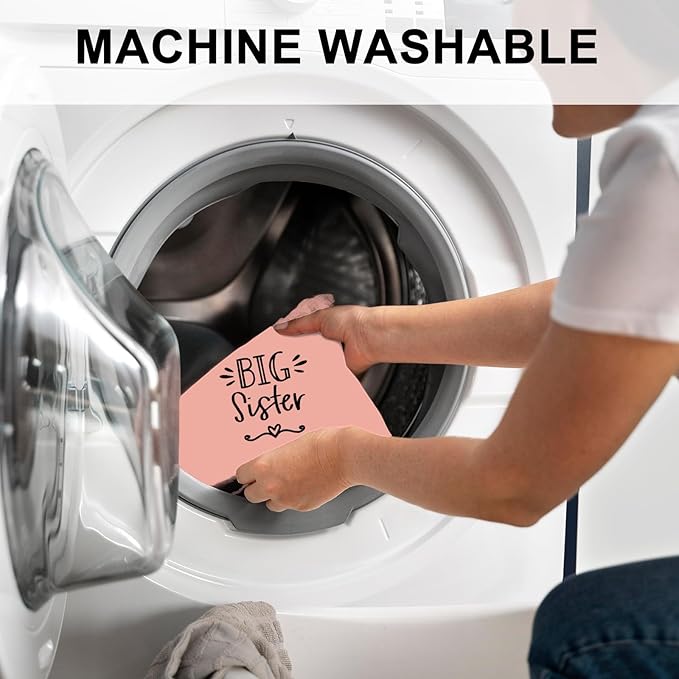 2 Pack Big Sister Big Brother Dog Bandanas, Adjustable Pet Bandana for Pregnancy Announcement, Soft Triangle Scarf for Small Medium Large Dogs, Puppy Sibling Reveal Accessories