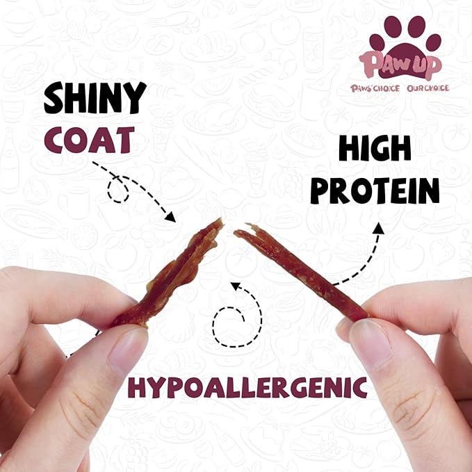 Duck Jerky Strips Dog Treats, Training Treats for Dogs w/Taurine, Low Fat, Natural Duck Jerky Cuts for Small Dog, 12.5 oz