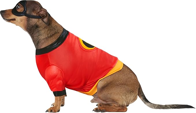 Disney The Incredibles: Pet Costume for For Dogs or Cats by Rubies, Large